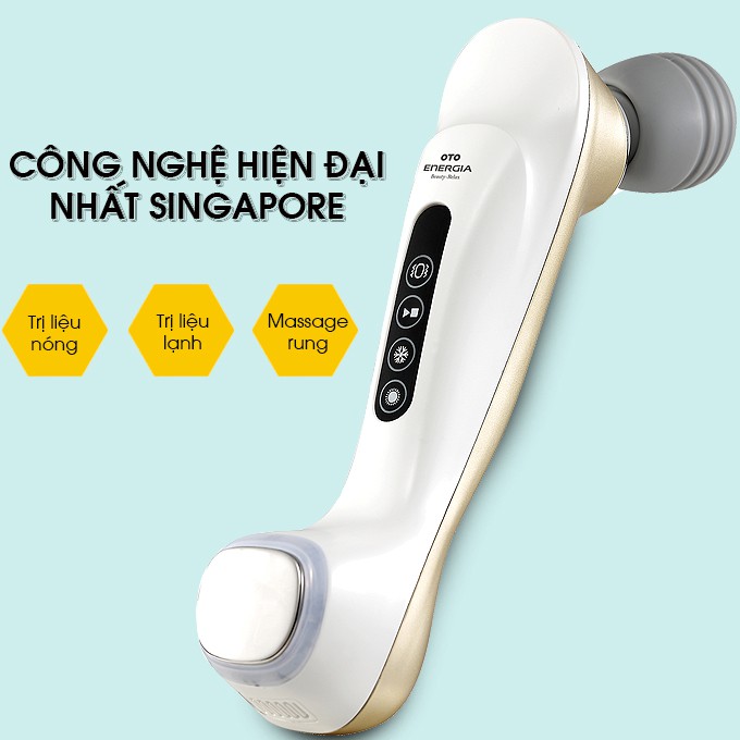 Máy massage mặt chống lão hóa nóng lạnh OTO Energia EG-700 - Gold